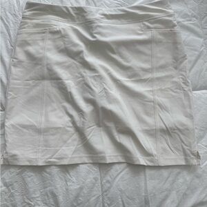 White Adidas Golf Skort